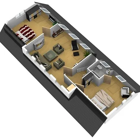 With 1 Bedroom Nyaraló