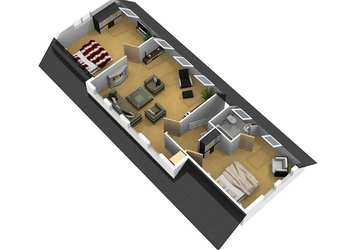 With 1 Bedroom Dom wakacyjny